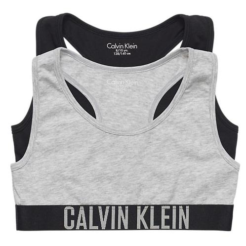 Calvin Klein  Intense Power Bralette 2Pack Black Grey, Kinderen en Baby's, Kinderkleding | Overige, Verzenden