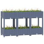 vidaXL Plantenbak verhoogd 120x40x71 cm polypropyleen, Tuin en Terras, Bloembakken en Plantenbakken, Kunststof, 100 cm of meer