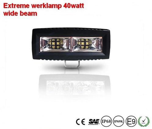 Extreme 4inch 40w LED-werklamp scene 120graden, Auto diversen, Auto-accessoires, Verzenden