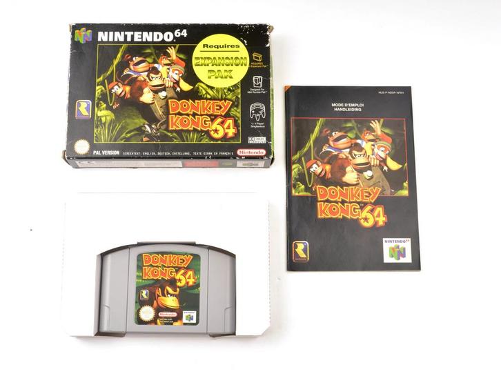 Donkey Kong 64 [Nintendo 64], Spelcomputers en Games, Games | Nintendo 64, Zo goed als nieuw, Ophalen of Verzenden