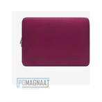 Waterdichte laptopsleeve  Soft Touch 11,6 inch bordeaux rood, Ophalen of Verzenden, Nieuw, PCM Neutraal