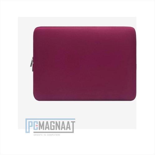 Waterdichte laptopsleeve  Soft Touch 11,6 inch bordeaux rood, Computers en Software, Laptophoezen, Nieuw, Ophalen of Verzenden