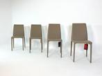Bonaldo - Stoel (4) - Staal, Synthetisch leder