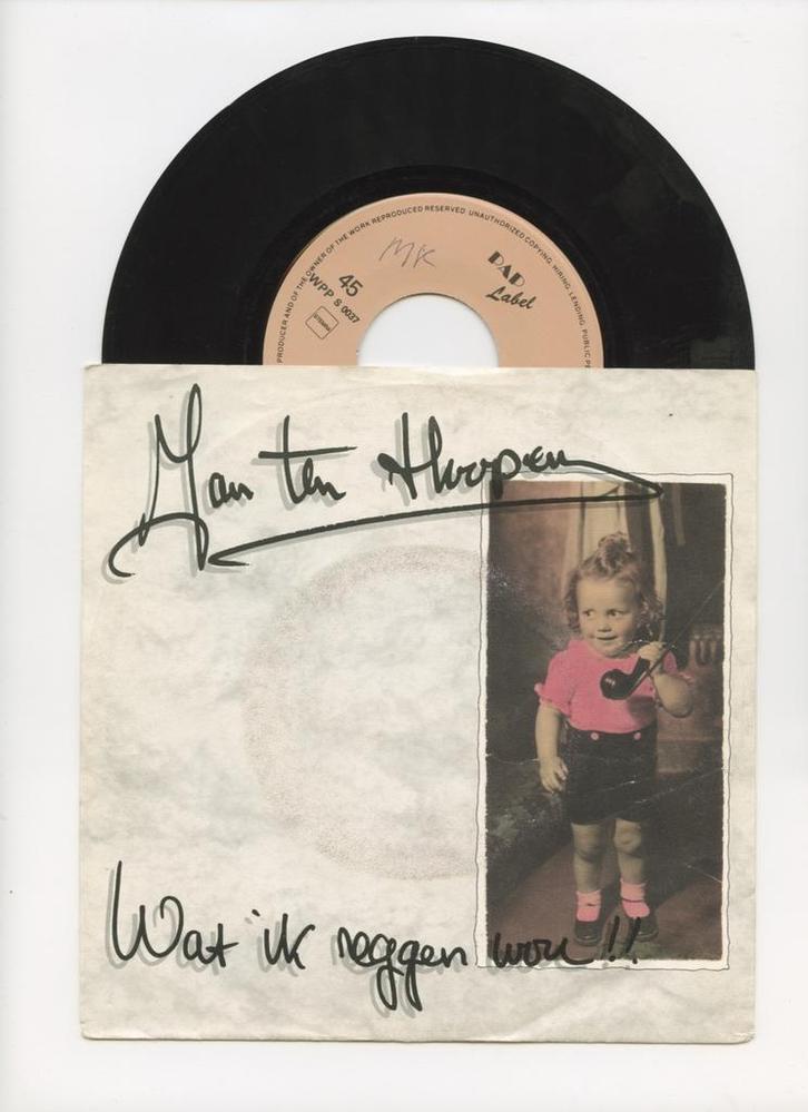 Jan Ten Hoopen – Wat Ik Zeggen Wou!! / Als Ik Het Over Mocht, Cd's en Dvd's, Vinyl Singles, Ophalen of Verzenden