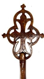 Ethiopische kruis – Liturgisch kruis van brons - Brons -, Antiek en Kunst