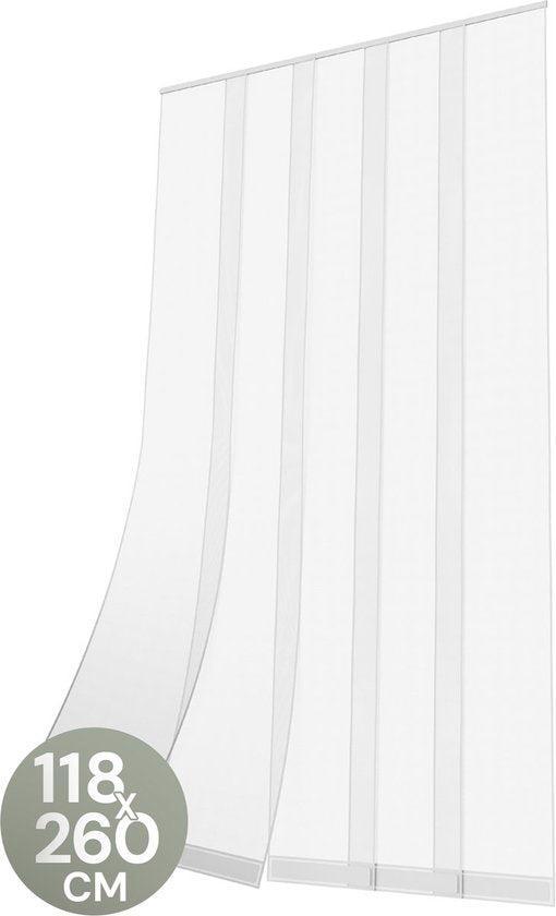 2dekans | ODADDY® Vliegengordijn Lamellenhor - 118x260 cm -, Doe-het-zelf en Verbouw, Deuren en Horren, Zo goed als nieuw, Ophalen of Verzenden