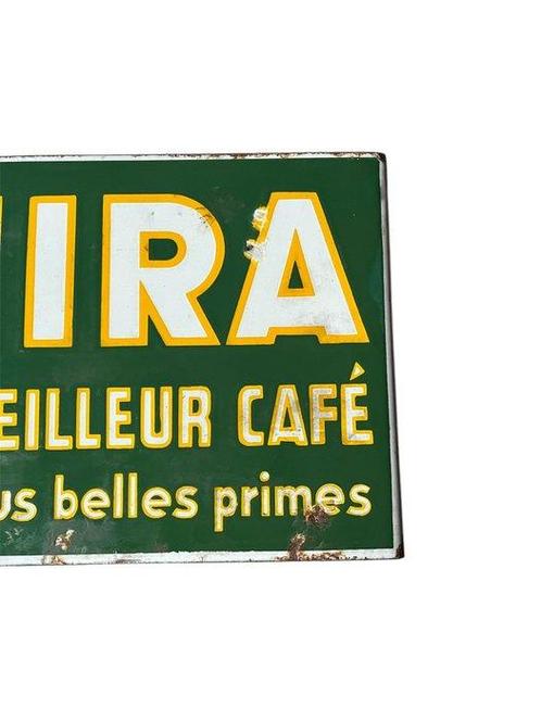 Email koekekberg (belgique) - Café mira - Reclamebord -, Antiek en Kunst, Antiek | Wandborden en Tegels