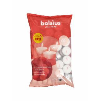 Waxinelichtjes | Bolsius | 65 stuks, Huis en Inrichting, Woonaccessoires | Kandelaars en Kaarsen, Nieuw, Verzenden