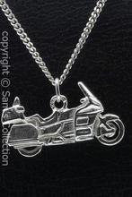 Zilveren Motor vlak ketting hanger, Sieraden, Tassen en Uiterlijk, Verzenden, Nieuw