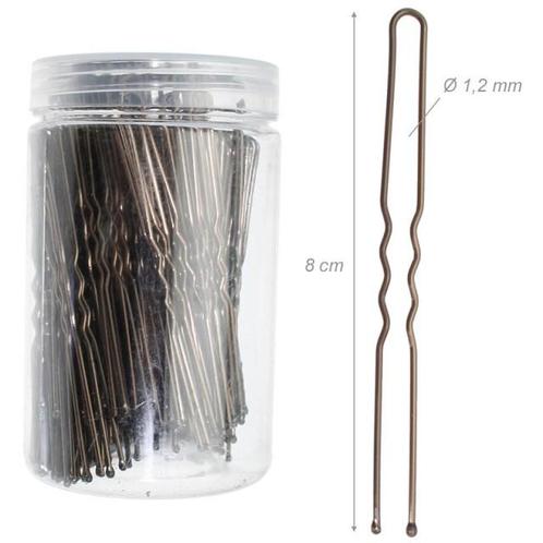 Alista Bruine Haarspelden 8 cm 160 stuks, Sport en Fitness, Ballet, Verzenden