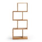 *WOONWINKEL* Kave Home Aroba Open Kast Van Teak Hout, Verzenden, Nieuw
