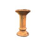 Zuil - steen - 62 cm - oxide afwerking - robuuste sokkel, Huis en Inrichting, Ophalen of Verzenden, Nieuw