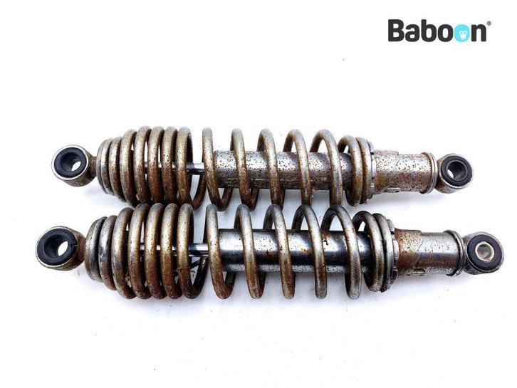 Achter Schokbreker Set Yamaha XV 535 Virago 1987-2003, Motoren, Onderdelen | Yamaha, Gebruikt, Verzenden