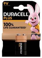 Duracell Batterij Plus Power 9v / 6LR61 blister 1, Audio, Tv en Foto, Nieuw, Ophalen of Verzenden
