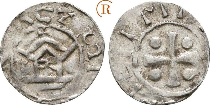 Denar Speyer Koenigliche Muenzstaette: Otto Iii, 983-1002:, Postzegels en Munten, Munten | Europa | Niet-Euromunten, Verzenden