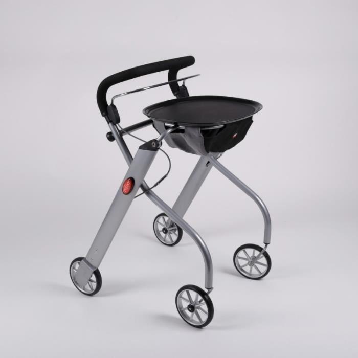 Rollator Trust Care Let's Go Indoor Silk Silver (Nieuw), Diversen, Rollators, Nieuw, Lichtgewicht, Opvouwbaar, Ophalen of Verzenden