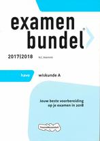 Examenbundel Havo Wiskunde A 2017/2018, Verzenden, Nieuw