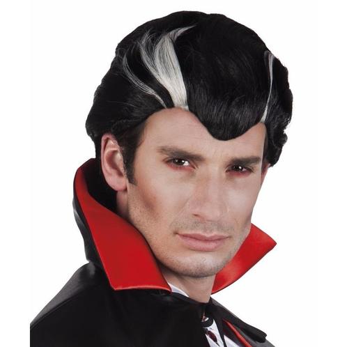 Halloween vampieren/dracula herenpruiken - Herenpruiken, Hobby en Vrije tijd, Feestartikelen, Verzenden