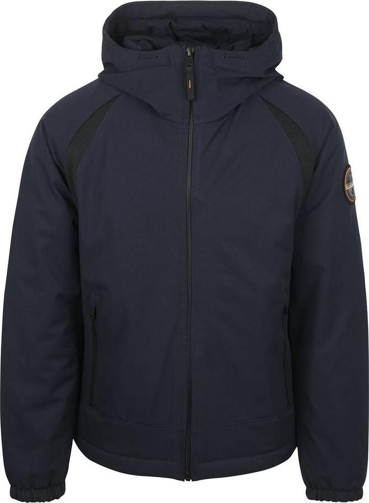Napapijri Jas Softshell Lorze Navy maat L Heren, Kleding | Heren, Jassen | Winter, Blauw, Nieuw, Maat 52/54 (L), Verzenden