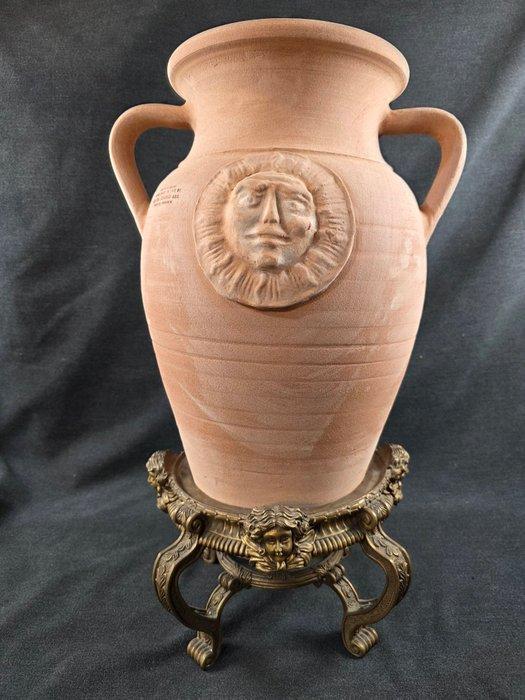 Vaas - Terracotta - terracotta potten, Antiek en Kunst, Curiosa en Brocante