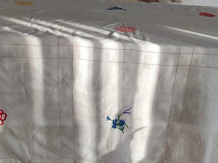 Tafelkleed - 150 cm - 145 cm, Antiek en Kunst, Antiek | Kleden en Textiel