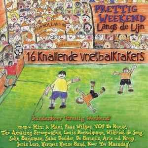 cd - Kinderkoor Prettig Weekend - 16 Knallende Voetbalkra..., Cd's en Dvd's, Cd's | Overige Cd's, Zo goed als nieuw, Verzenden