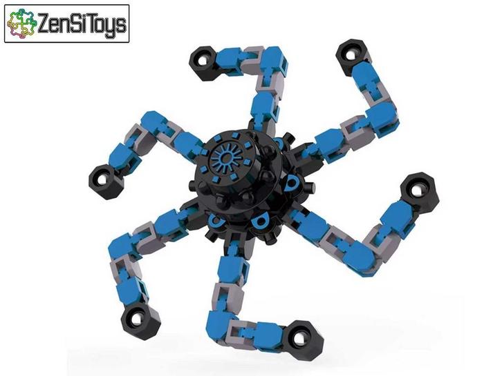 Transformer Fidget Blauw, Hobby en Vrije tijd, Overige Hobby en Vrije tijd, Nieuw, Ophalen of Verzenden