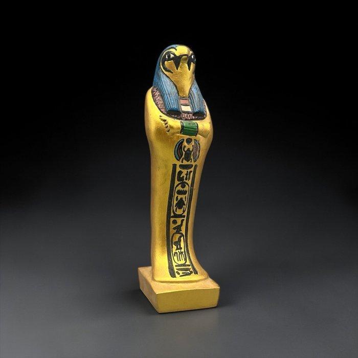 Replica van het oude Egypte Beeld van de god Horus met een, Antiek en Kunst, Antiek | Overige Antiek