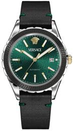 Versace VEQCA0124 Hellenyium automatisch horloge 42 mm, Overige merken, Staal, Verzenden, Polshorloge