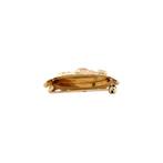 Gouden vintage broche met bloedkoraal 14 krt, Ophalen of Verzenden, Nieuw