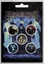 Cradle of Filth Button Cryptoriana officiële merchandise, Ophalen of Verzenden, Nieuw, Gebruiksvoorwerp