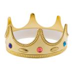 Gouden kroontje voor kinderen - Kronen, Hobby en Vrije tijd, Feestartikelen, Verzenden, Nieuw