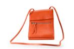 Crinkles Schoudertassen in maat standaard Oranje | 10%, Sieraden, Tassen en Uiterlijk, Tassen | Damestassen, Verzenden, Zo goed als nieuw