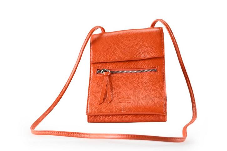 Crinkles Schoudertassen in maat standaard Oranje | 10%, Sieraden, Tassen en Uiterlijk, Tassen | Damestassen, Oranje, Zo goed als nieuw