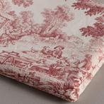 Toile de Jouy Bordeaux - Textiel  - 250 cm - 280 cm, Antiek en Kunst