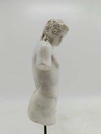 sculptuur, Torso di Eros - 47 cm - marmerstof, Antiek en Kunst