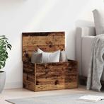 vidaXL Opslagdoos met opslag Oud hout 60 x 35 x 35 cm, Huis en Inrichting, Woonaccessoires | Kisten, Verzenden, Nieuw