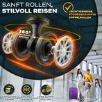 Kofferset - 3 delig - Trolley - Reiskoffer set - Paars - Til, Verzenden, Zo goed als nieuw