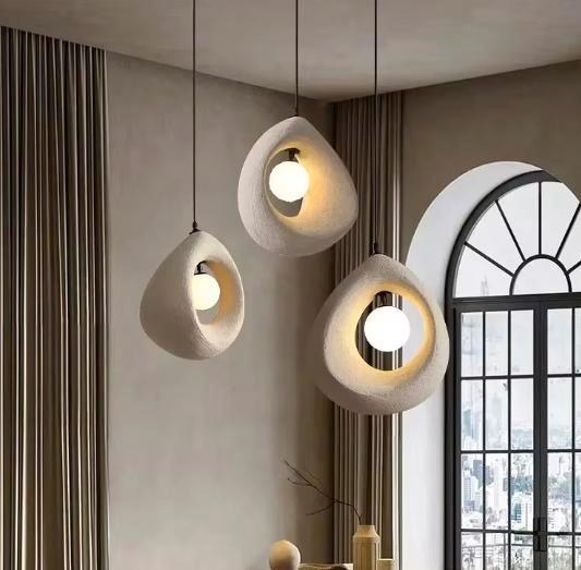 Japanse Wabi Sabi Hanglamp – Moderne Scandinavische Lamp, Huis en Inrichting, Lampen | Hanglampen, Nieuw, Verzenden