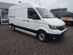 Volkswagen Crafter 2.0 TDI 177PK, L3H3, Airco, Trekhaak 3.50, Auto's, Bestelauto's, Stof, Gebruikt, Volkswagen, Wit