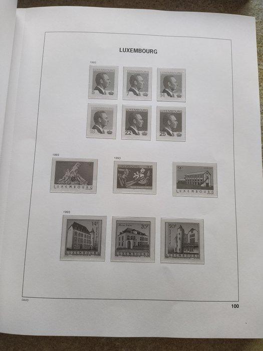 Luxemburg 1993/2012 - Davo de luxe album - Davo, Postzegels en Munten, Postzegels | Amerika