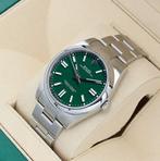 Rolex - Oyster Perpetual 41 Green Dial - Ref. 124300 -, Sieraden, Tassen en Uiterlijk, Horloges | Heren, Nieuw