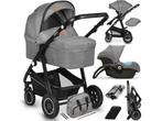 Lionelo Bianka - Kinderwagen 3 in 1 - incl. autostoel -, Verzenden, Nieuw