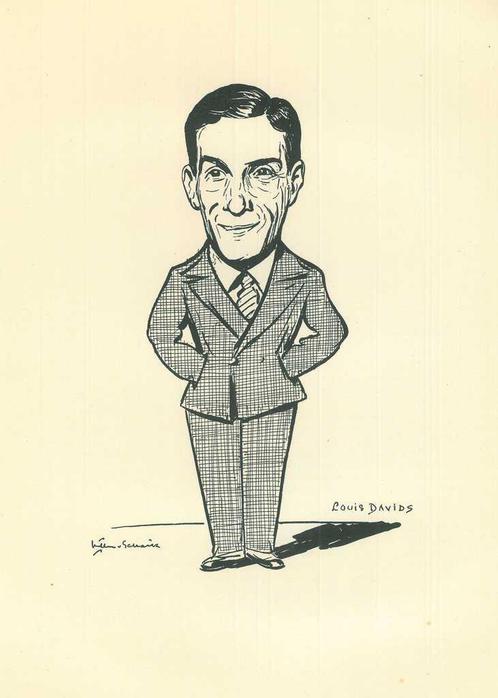 Portrait of Simon David, Louis Davids, Antiek en Kunst, Kunst | Etsen en Gravures