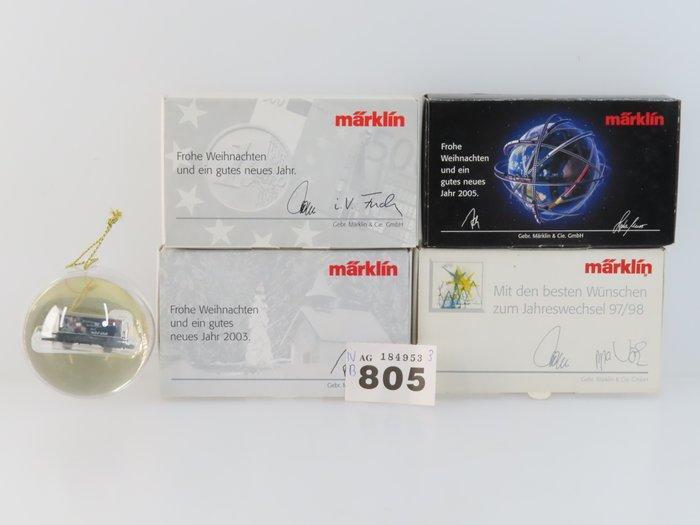 Märklin Z - Modeltrein goederenwagon (5) - 5 Verschillende, Hobby en Vrije tijd, Modeltreinen | H0