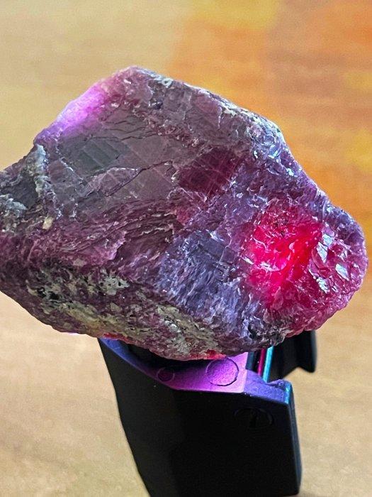 Robijn Ruw. Adembenemend Mozambique groot robijnkristal. 460, Verzamelen, Mineralen en Fossielen