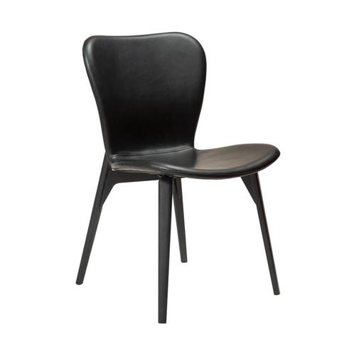 *WOONWINKEL* Dan-Form Paragon Design Eetkamerstoel Zwart Kun, Huis en Inrichting, Stoelen, Zwart, Nieuw, Verzenden