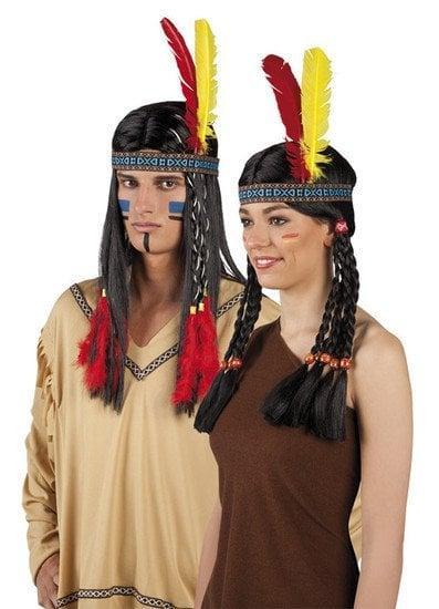 Hoofdband Indiaan, Hobby en Vrije tijd, Feestartikelen, Nieuw, Ophalen of Verzenden