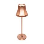 Retro tafellamp koper oplaadbaar IP44 - Granny, Nieuw, Retro, Minder dan 50 cm