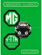 MG Y-TYPE SALOONS AND TOURERS (ABINGDON CLASSICS), Nieuw, Author